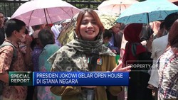 Video: Warga Antusias Datang ke Open House Jokowi
