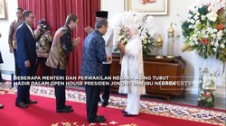 Video: Intip Open House Terakhir Jokowi Jadi Presiden Di Istana