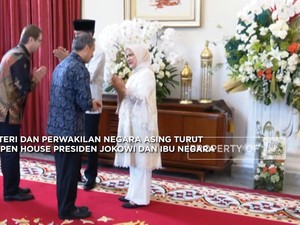 Video: Intip Open House Terakhir Jokowi Jadi Presiden Di Istana