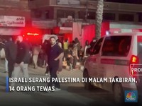 Israel Serang Palestina di Malam Takbiran, 14 Orang Tewas