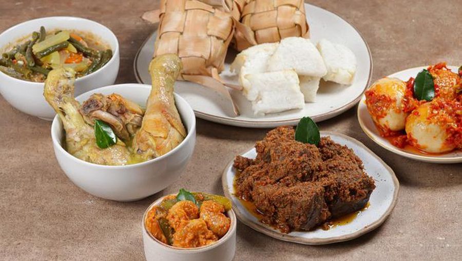 Jokowi lebaran makanan lebaran