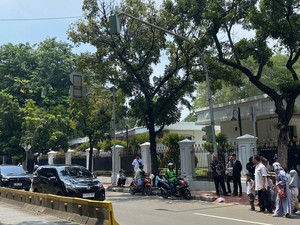 Open House Jokowi di Istana Selesai, Warga Berangsur-angsur Pulang