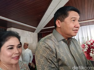 Hadiri Open House di Rumah Bahlil, Ara Titip Pesan soal Listrik & Gas