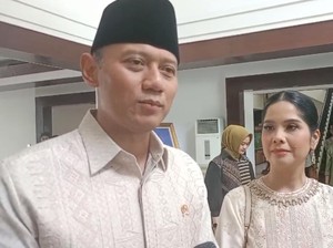 AHY Usai Hadiri Open House Jokowi di Istana: Saatnya Rekonsiliasi