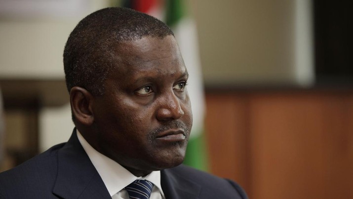 Aliko Dangote. (AP/Sunday Alamba)