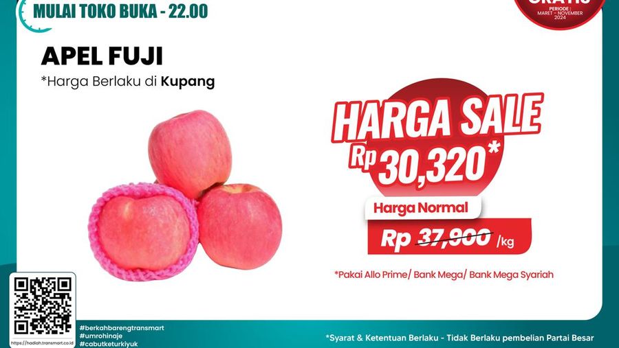Apel Fuji. (Dok. Transmart)