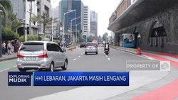 Video: H+1 Lebaran, Jakarta Masih Lengang Warga Serbu Tempat Wisata