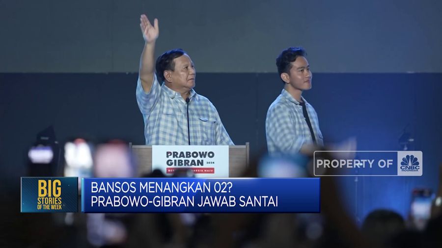 Dituding Menang Karena Bansos, Ini Kata Prabowo-Gibran