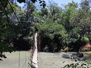 Jembatan di Lebak Putus Saat Dilintasi, 15 Penziarah Tercebur ke Sungai