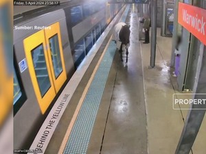 Video: Kabur Dari Kandang, Kuda Ini ''Cosplay'' Jadi Penumpang Kereta