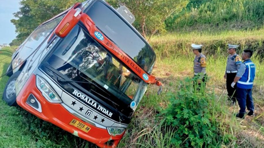 Kecelakaan bus Rosilia Indah. (Dok. Istimewa)