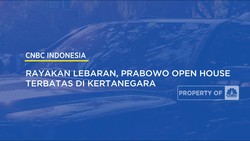 Video: Rayakan Lebaran, Prabowo Open House Terbatas di Kertanegara
