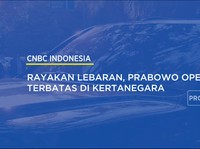 Video: Rayakan Lebaran, Prabowo Open House Terbatas di Kertanegara