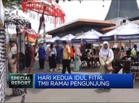 Video: TMII Ramai Pengunjung di Hari Kedua Lebaran