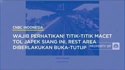 Video: Wajib Perhatikan! Titik-titik Macet Tol Japek Siang Ini