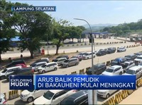 Video: Arus Balik Pemudik di Bakauheni Mulai Meningkat