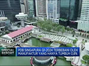 PDB Singapura Q1-2024 Tumbuh 2,7%, Efek Taylor Swift & Coldplay?