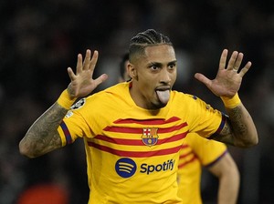 Raphinha yang Lagi Menggila
