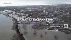 Video: Ribuan Ternak Mati Akibat Banjir di Kazakhstan