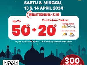 Masih Libur Lebaran Nih, Yuk ke Transmart Full Day Sale, Banjir Diskon Guys!