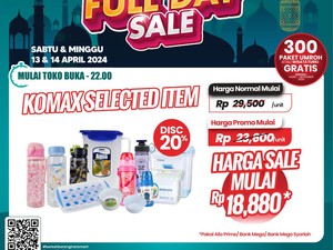 Kotak Bekal dan Tempat Minum Diskon Gede di Transmart Full Day Sale