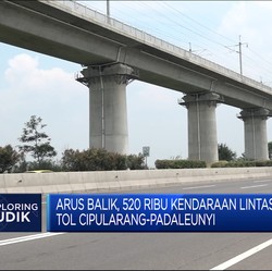 Arus Balik, 520 Ribu Kendaraan Lintasi Tol Cipularang-Padaleunyi