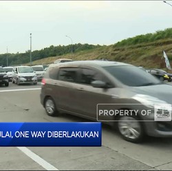 Arus Balik Dimulai, One Way Diberlakukan
