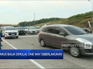 Arus Balik Dimulai, One Way Diberlakukan