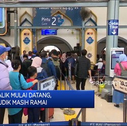 Arus Balik Mulai Datang, Arus Mudik Masih Ramai