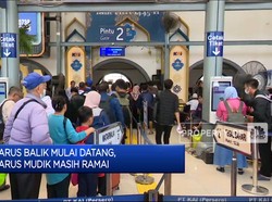 Arus Balik Mulai Datang, Arus Mudik Masih Ramai