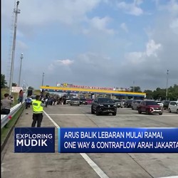 Arus Balik, One Way & Contraflow Arah Jakarta Diberlakukan
