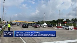 Arus Balik, One Way & Contraflow Arah Jakarta Diberlakukan
