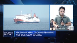 H+3, Arus Mudik Masih Terpantau Di Pelabuhan Merak