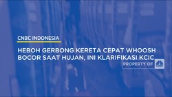 Heboh Gerbong Kereta Cepat Whoosh Bocor Saat Hujan