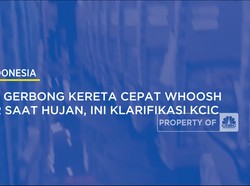 Heboh Gerbong Kereta Cepat Whoosh Bocor Saat Hujan