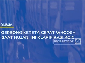 Heboh Gerbong Kereta Cepat Whoosh Bocor Saat Hujan