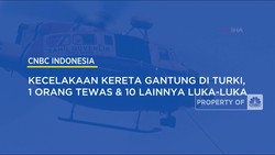Kecelakaan Kereta Gantung di Turki, 1 Orang Tewas & 10 Luka-luka