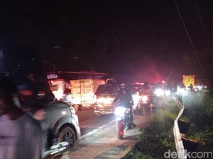 Cerita Pemudik Sempat Terjebak Macet 7,5 Jam di Jalur Ciamis-Gentong