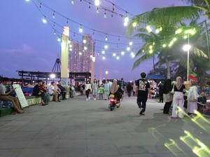 Libur Lebaran, Pengunjung Ancol Tembus 102.000 Orang Malam Ini