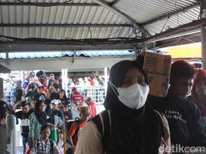 Arus Balik, Jumlah Penumpang Nyeberang dari Bakauheni ke Merak Meningkat