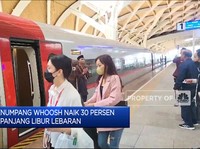 Penumpang Whoosh Naik 30% Sepanjang Libur Lebaran