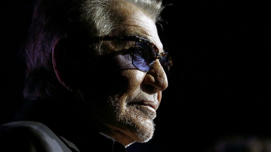 FILE PHOTO: Italian designer Roberto Cavalli looks on before the Just Cavalli Spring/Summer 2015 collection show during Milan Fashion Week September 18, 2014.  REUTERS/Stefano Rellandini/File Photo