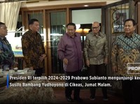 Prabowo Sowan ke Kediaman SBY