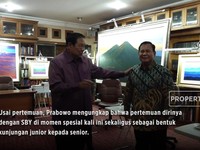 Prabowo Silaturahmi ke SBY di Cikeas: Datang ke Senior