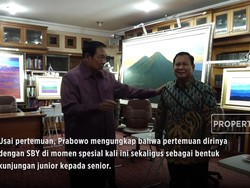 Prabowo Silaturahmi ke SBY di Cikeas: Datang ke Senior