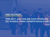 Terlibat Judi Online & Penipuan, 130 Warga China Di Repatriasi