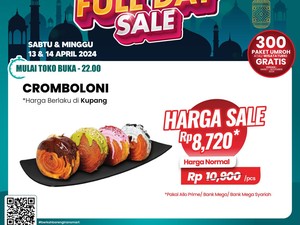 Kue Cromboloni Jadi Murah Banget di Transmart Full Day Sale!