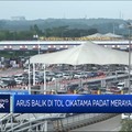 Arus Balik di Tol Cikatama Padat Merayap