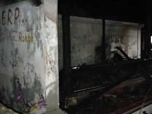Bangunan Bale Sakenem di Tabanan Ludes Terbakar Saat Pemilik Tertidur Pulas