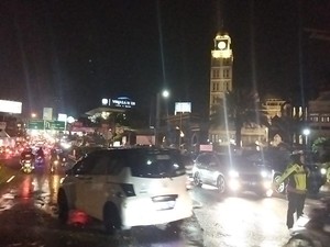 One Way ke Jakarta di Simpang Gadog Puncak Berakhir, Lalin Berlaku 2 Arah